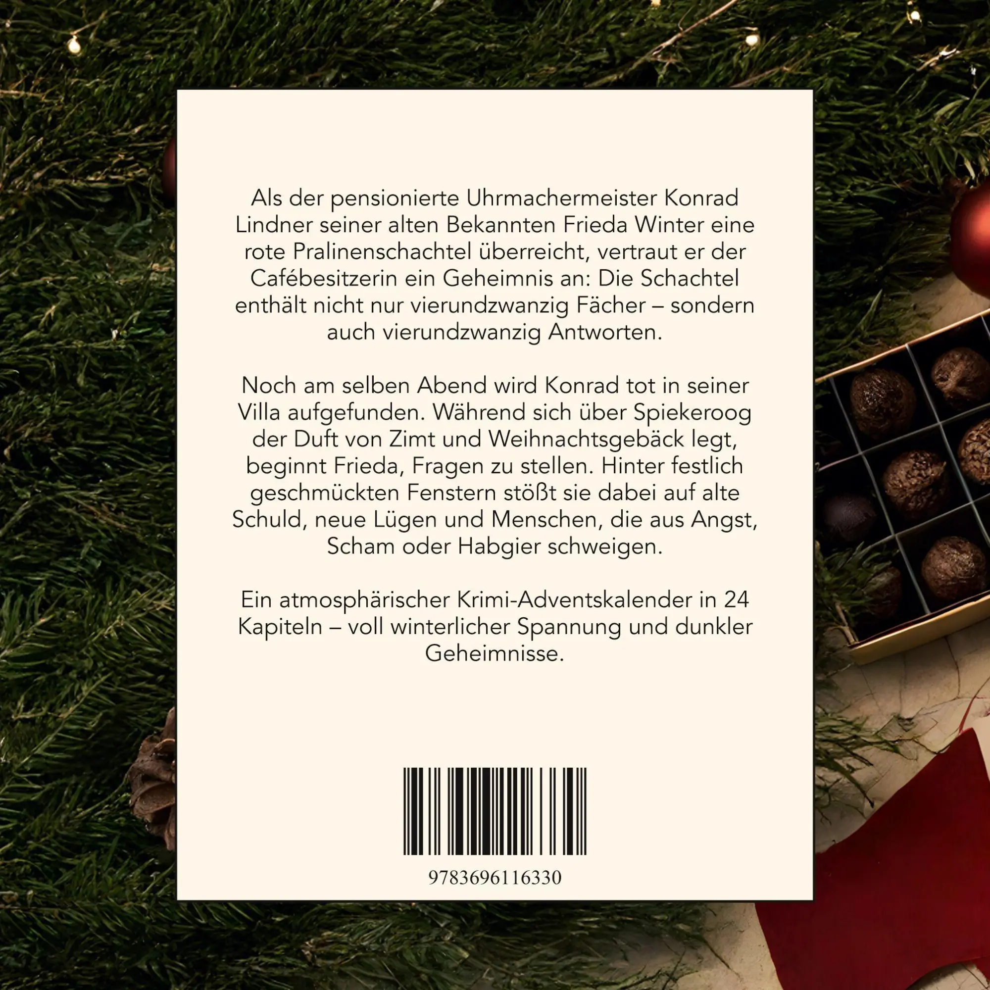 Rückseite: 9783696116330 | Tod auf Spiekeroog | Der Krimi-Adventskalender in 24 Akten | Günther