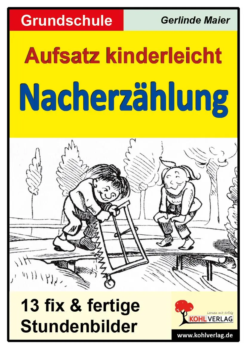 Cover: 9783866326330 | Aufsatz kinderleicht - Die Nacherzählung | Gerlinde Maier | Broschüre