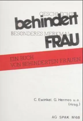 Cover: 9783923126330 | Geschlecht: behindert - besonderes Merkmal: Frau | Silke Boll | Buch
