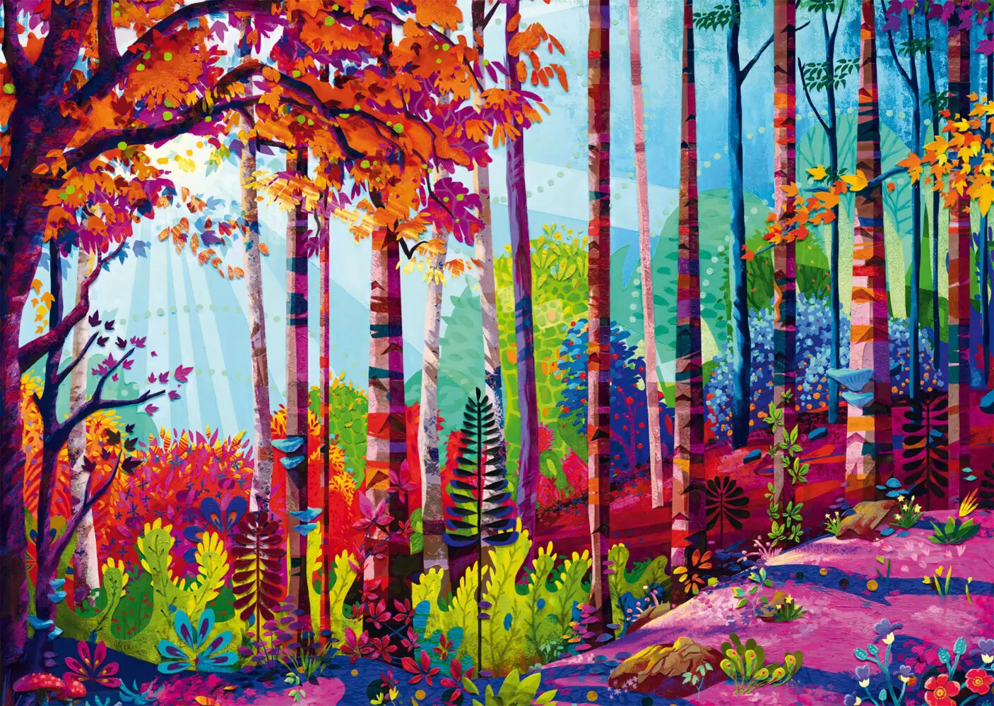 Bild: 4001504586430 | Im Herzen des Waldes | Puzzles Redina Tili 1.000 Teile | Spiel | 58643
