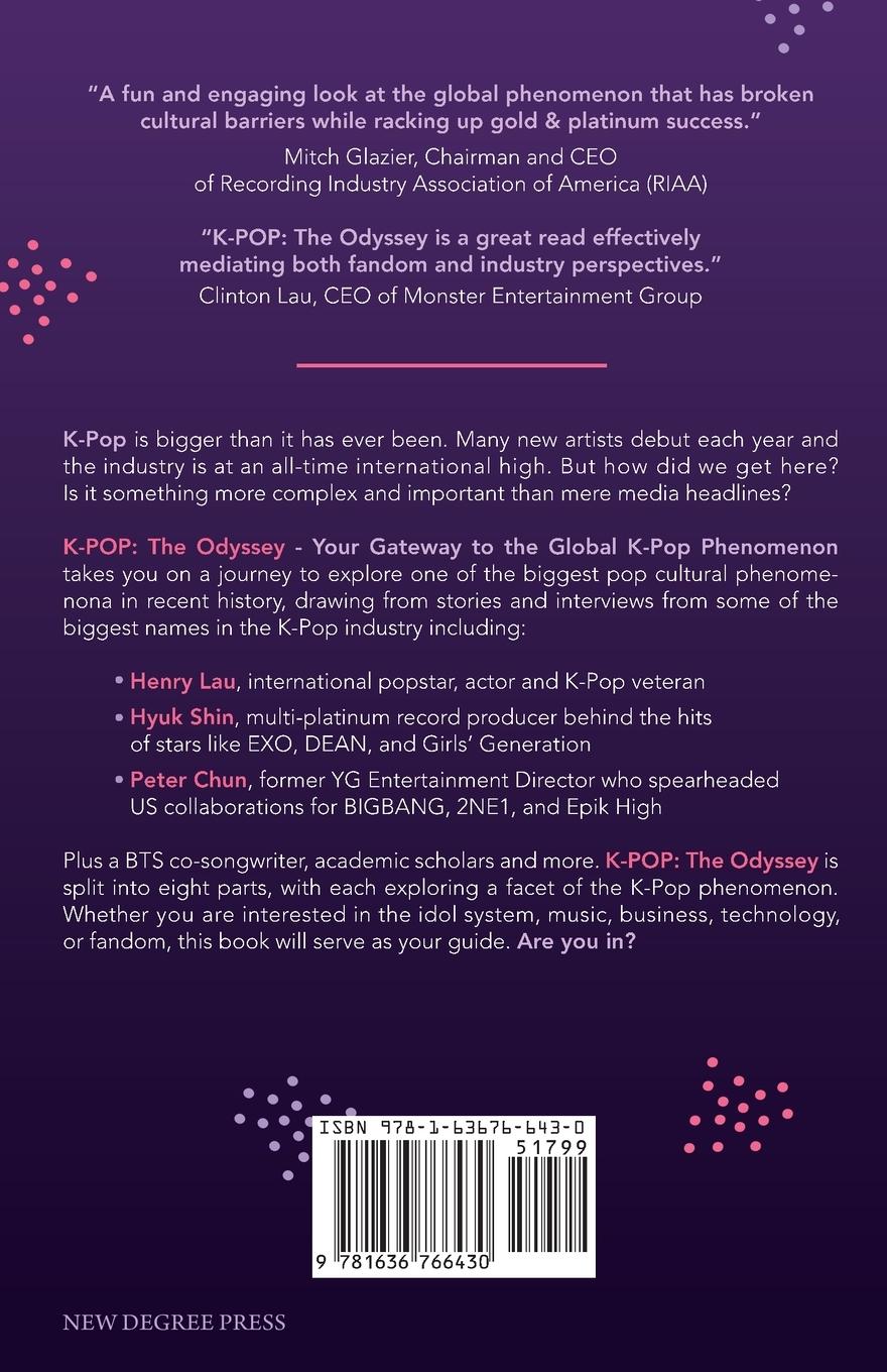 Rückseite: 9781636766430 | K-POP - The Odyssey | Your Gateway to the Global K-Pop Phenomenon | Ki