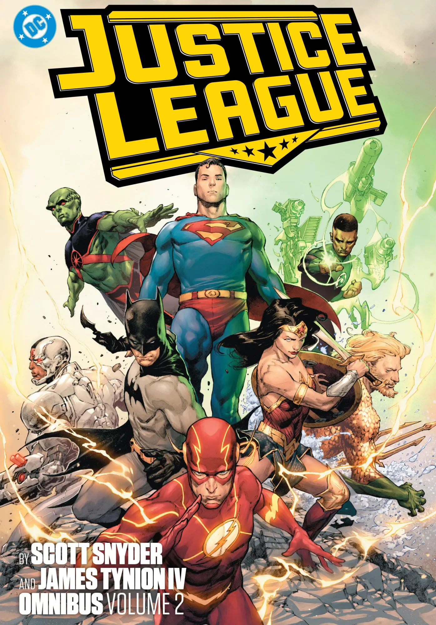 Cover: 9781799506430 | Justice League by Scott Snyder and James Tynion IV Omnibus Vol. 2