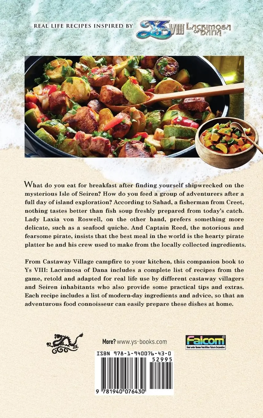 Rückseite: 9781940076430 | Lacrimosa of Dana | Castaway Cookbook | Anna Kashina | Buch | Englisch