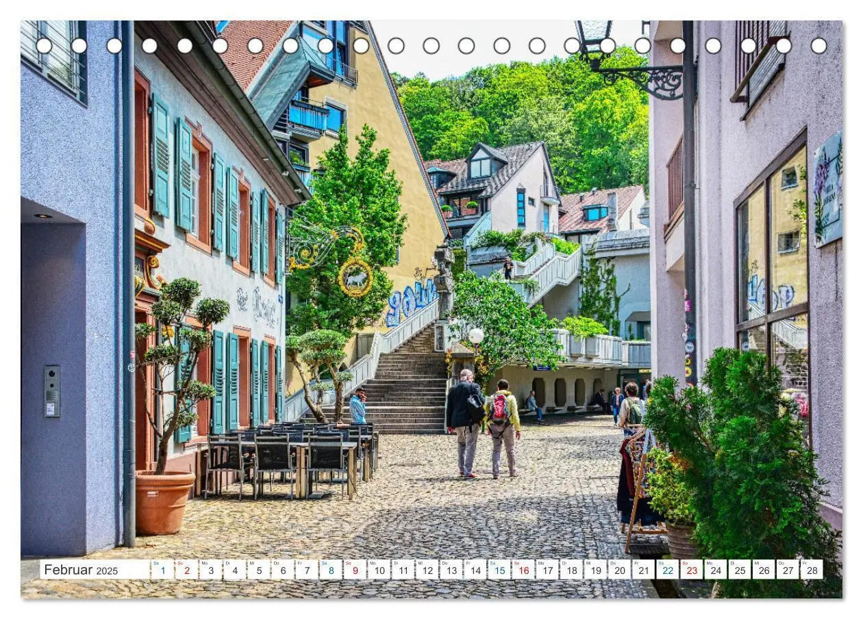 Bild: 9783383886430 | Freiburg - Die entspannte Stadt im Breisgau (Tischkalender 2025 DIN...