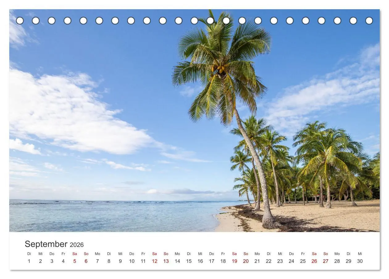Bild: 9783457446430 | Guadeloupe, Trauminsel der Französische Antillen (Tischkalender...
