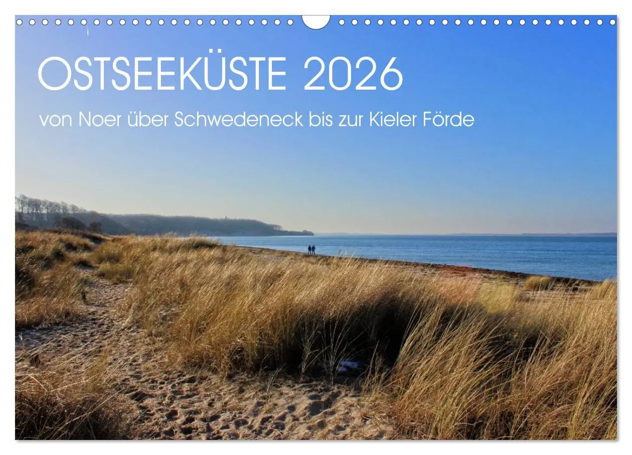 Cover: 9783516086430 | Ostseeküste 2026 (Wandkalender 2026 DIN A3 quer), CALVENDO...