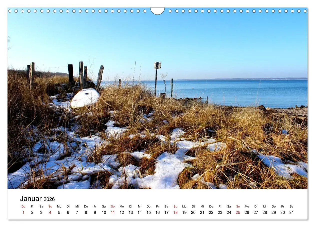 Bild: 9783516086430 | Ostseeküste 2026 (Wandkalender 2026 DIN A3 quer), CALVENDO...