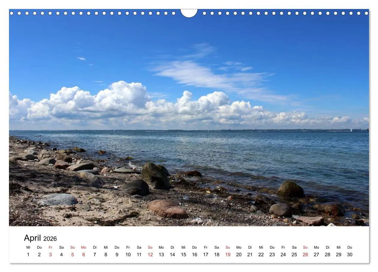 Bild: 9783516086430 | Ostseeküste 2026 (Wandkalender 2026 DIN A3 quer), CALVENDO...