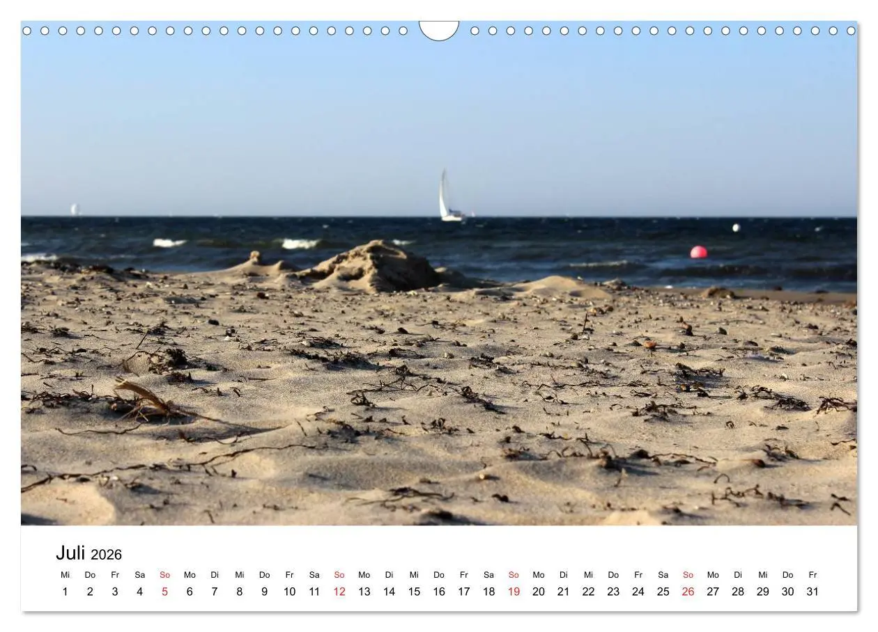 Bild: 9783516086430 | Ostseeküste 2026 (Wandkalender 2026 DIN A3 quer), CALVENDO...