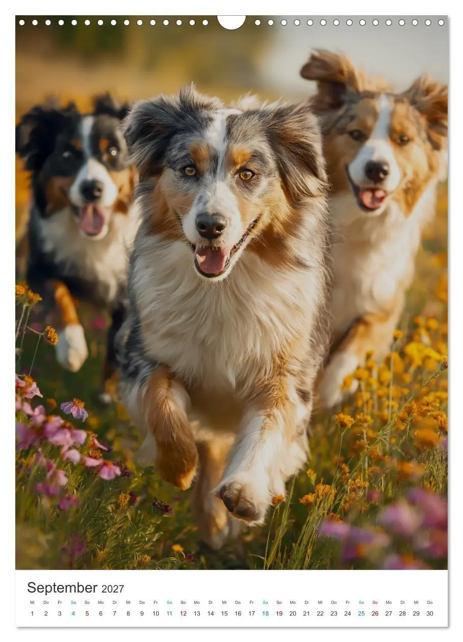 Bild: 9783569626430 | Australian Shepherd (Wandkalender 2027 DIN A3 hoch), CALVENDO...
