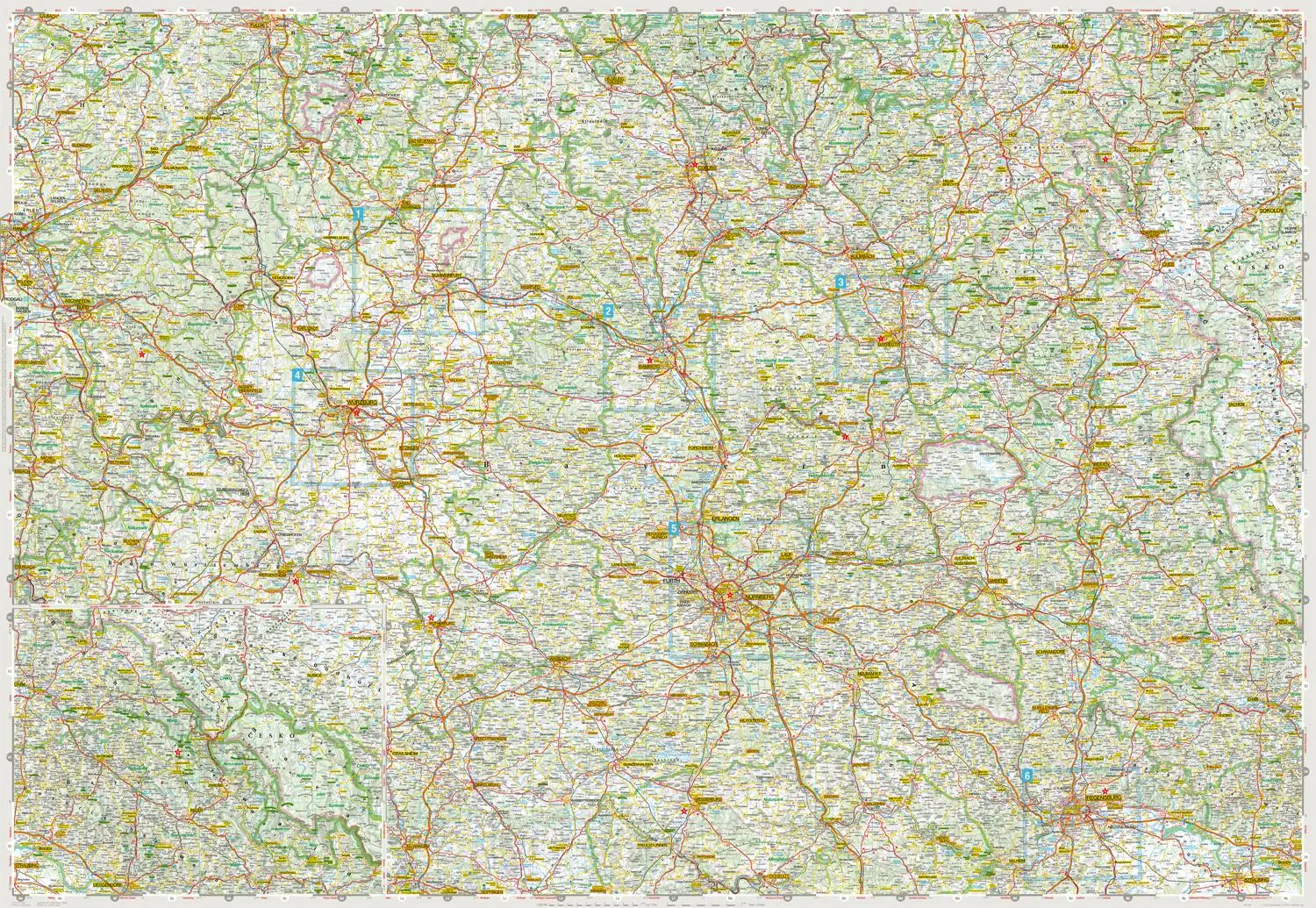 Bild: 9783575016430 | MARCO POLO Regionalkarte Deutschland 12 Bayern Nord 1:200.000 | 112 S.