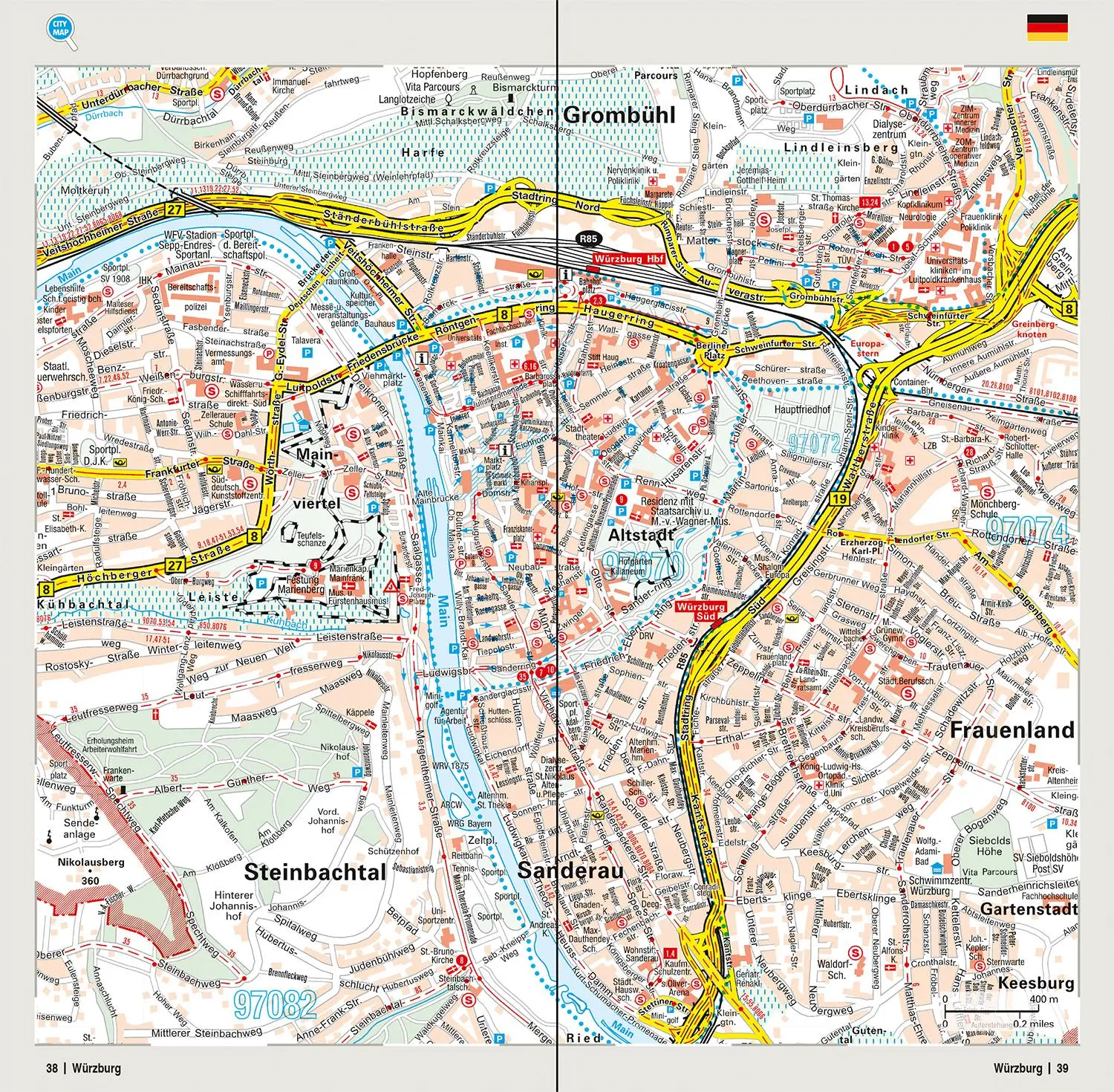 Bild: 9783575016430 | MARCO POLO Regionalkarte Deutschland 12 Bayern Nord 1:200.000 | 112 S.