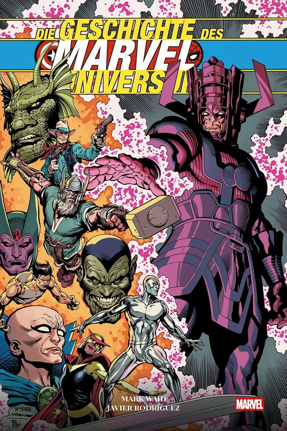 Cover: 9783741646430 | Die Geschichte des Marvel-Universums | Mark Waid (u. a.) | Buch | 2026
