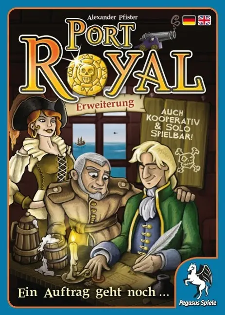 Cover: 4250231706530 | Port Royal - Ein Auftrag geht noch ... (Erweiterung) | Pfister | Spiel