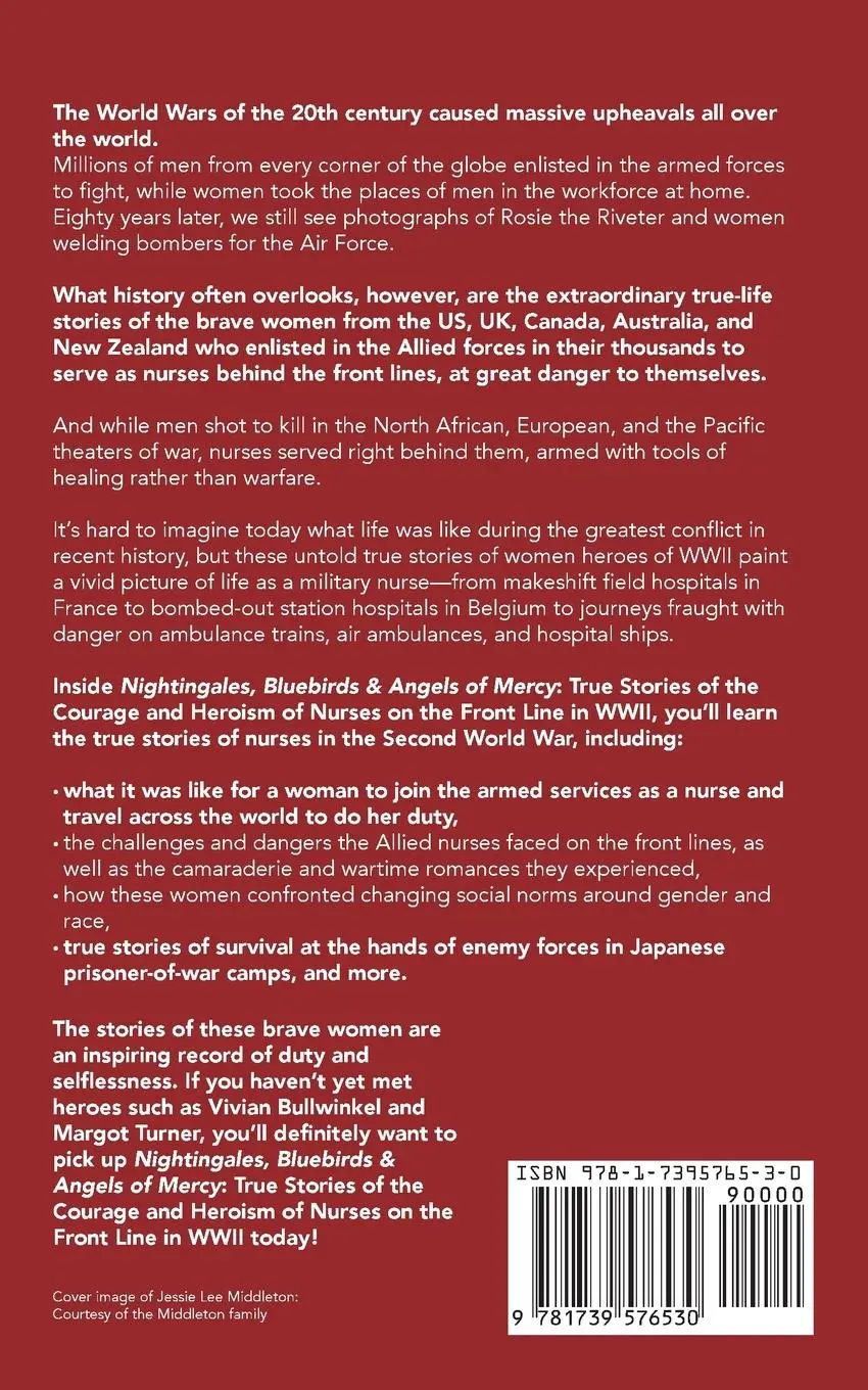Rückseite: 9781739576530 | Nightingales, Bluebirds and Angels of Mercy | Elise Baker | Buch