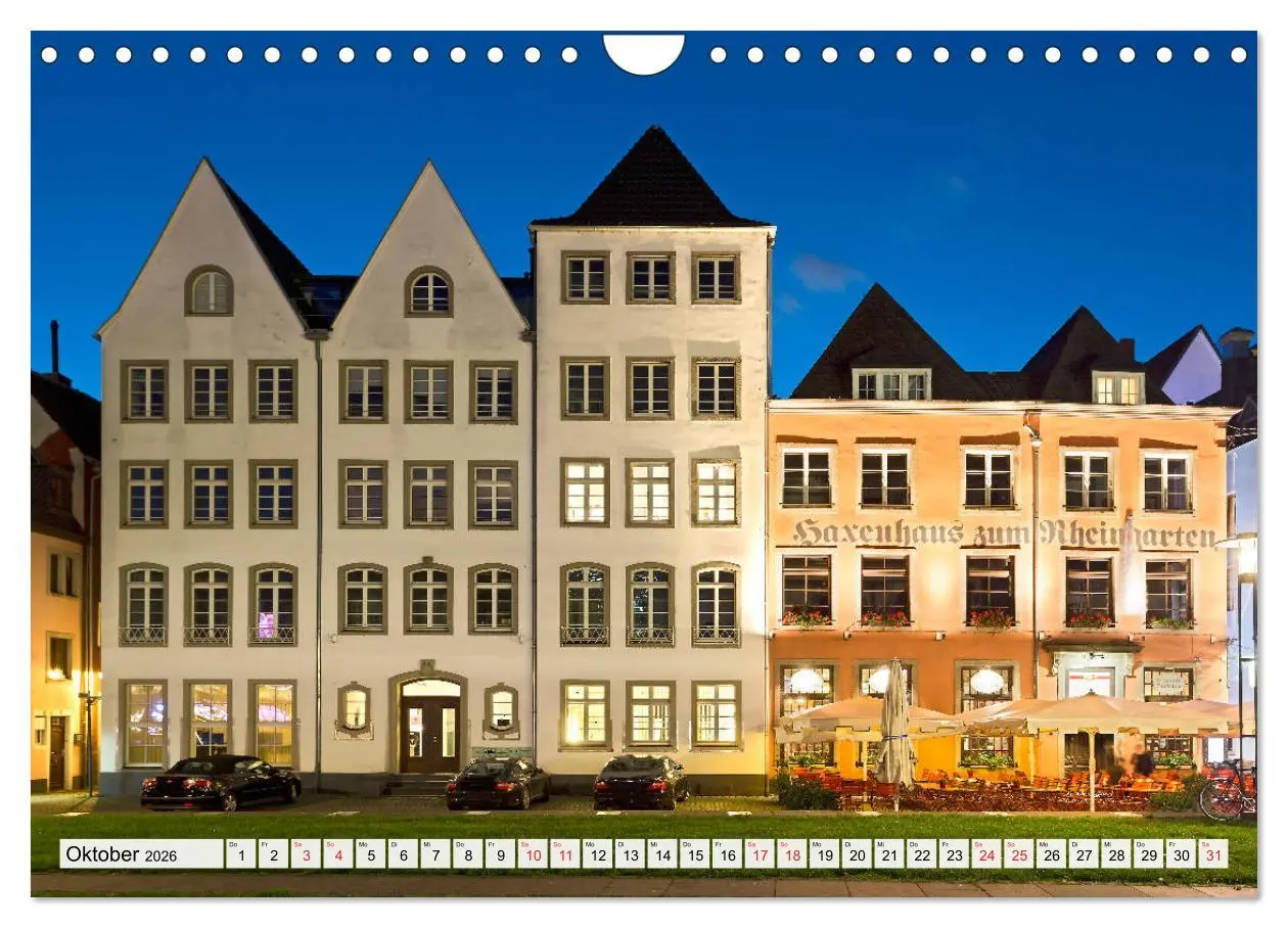 Bild: 9783457746530 | KÖLNER LICHTERZAUBER (Wandkalender 2026 DIN A4 quer), CALVENDO...