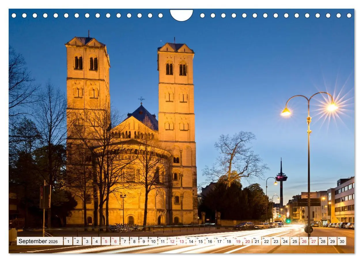Bild: 9783457746530 | KÖLNER LICHTERZAUBER (Wandkalender 2026 DIN A4 quer), CALVENDO...