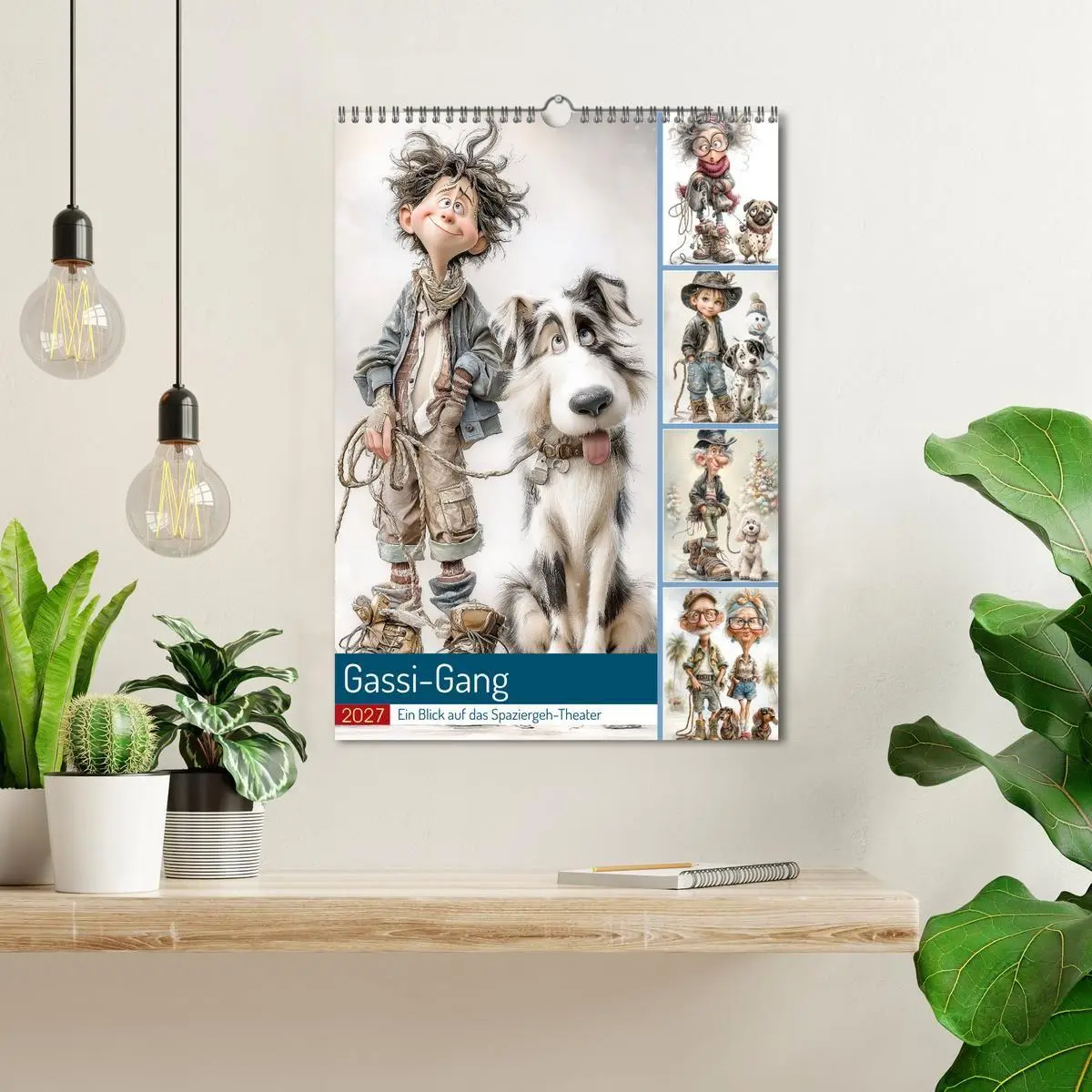 Bild: 9783516906530 | Gassi-Gang (Wandkalender 2027 DIN A3 hoch), CALVENDO Monatskalender