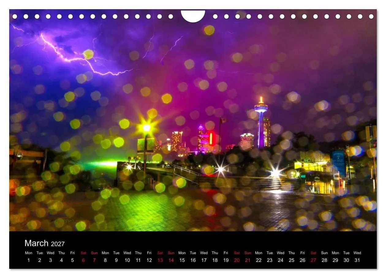 Bild: 9783569926530 | Niagara Falls 2027 (Wall Calendar 2027 DIN A4 landscape), CALVENDO...