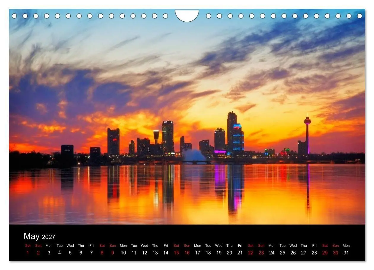 Bild: 9783569926530 | Niagara Falls 2027 (Wall Calendar 2027 DIN A4 landscape), CALVENDO...