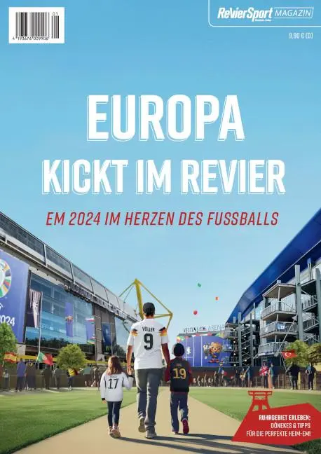Cover: 9783837526530 | Europa kickt im Revier | EM 2024 im Herzen des Fussballs | Reviersport