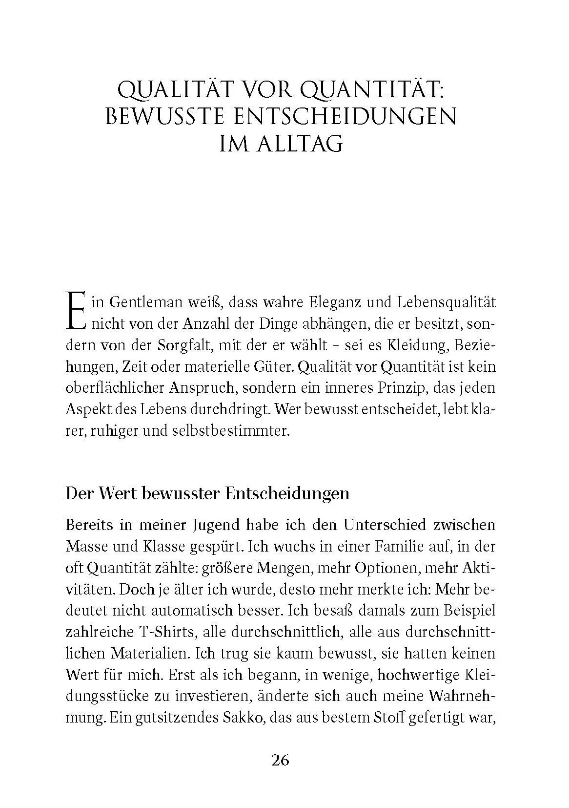 Bild: 9783969676530 | Der Gentleman Weg | Timo Wolfinger | Taschenbuch | 200 S. | Deutsch
