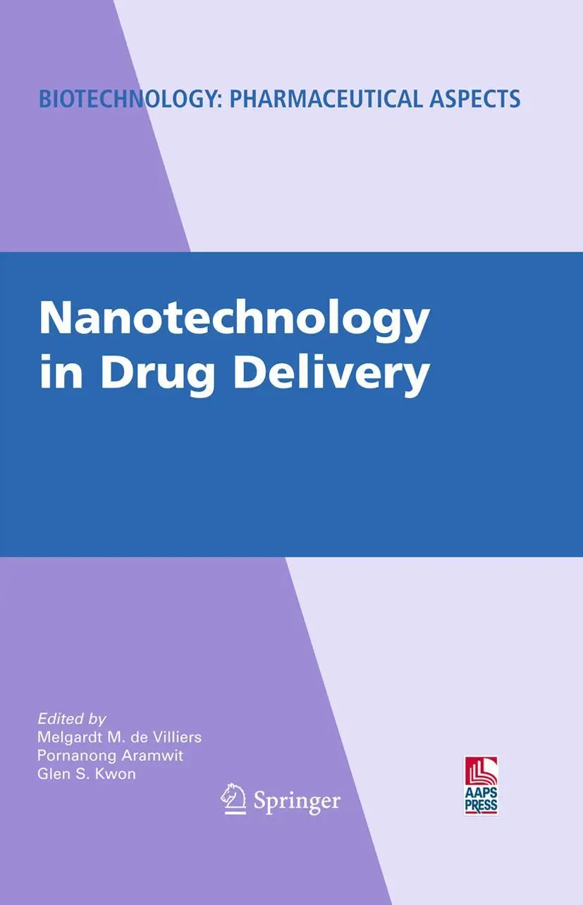 Cover: 9781441926630 | Nanotechnology in Drug Delivery | Melgardt M. de Villiers (u. a.)