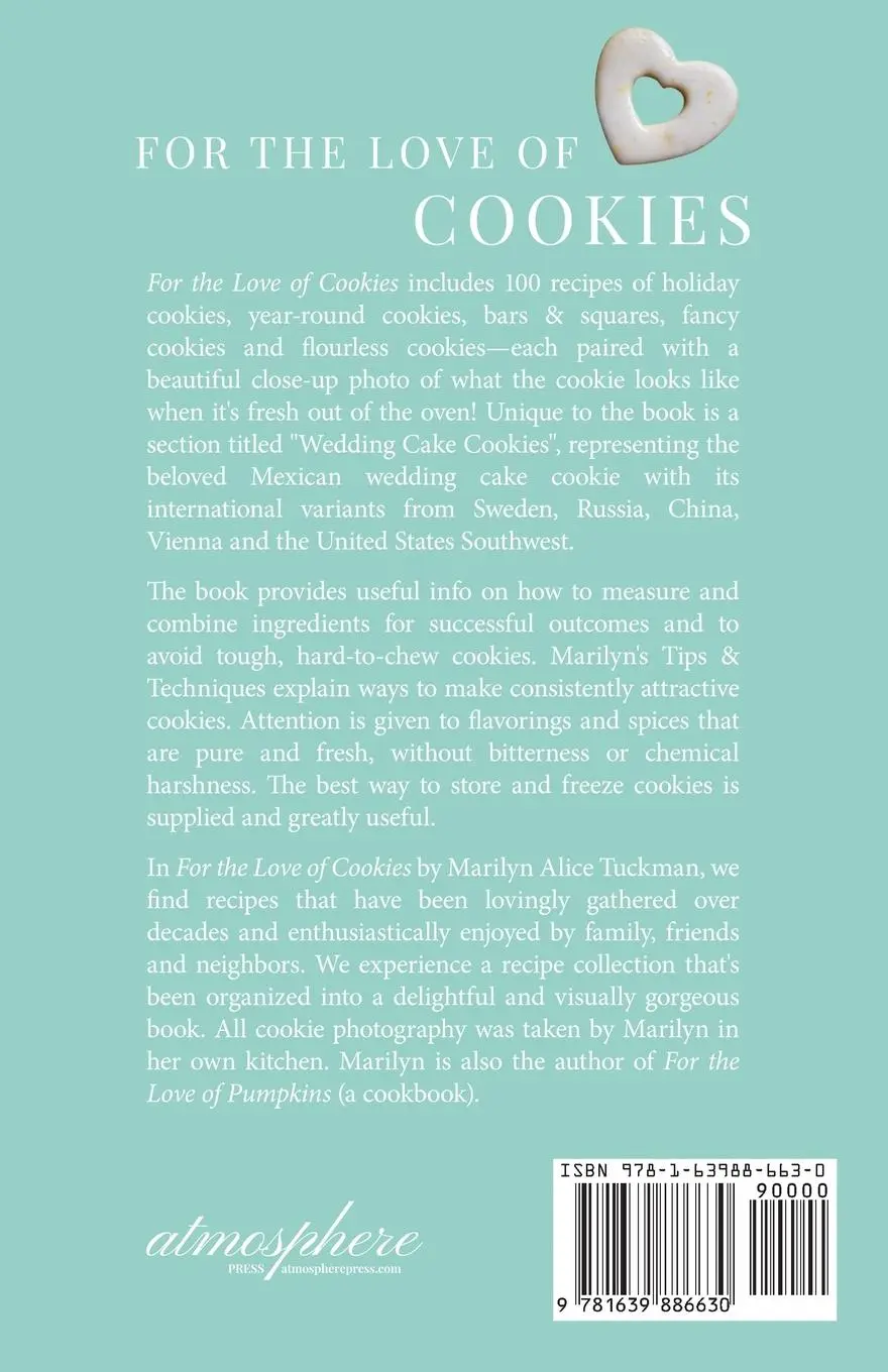 Rückseite: 9781639886630 | For the Love of Cookies | Marilyn Alice Tuckman | Taschenbuch | 2022