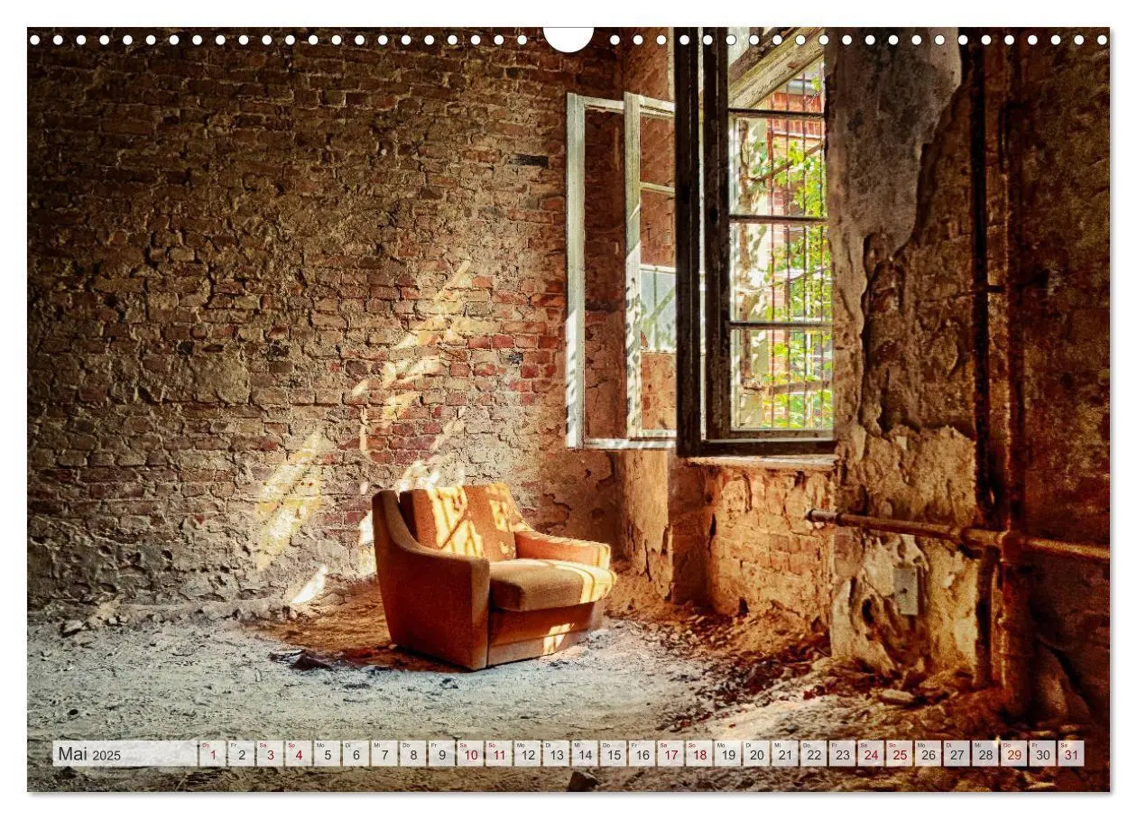 Bild: 9783435196630 | Lost Places Kalender - Daylight (Wandkalender 2025 DIN A3 quer),...