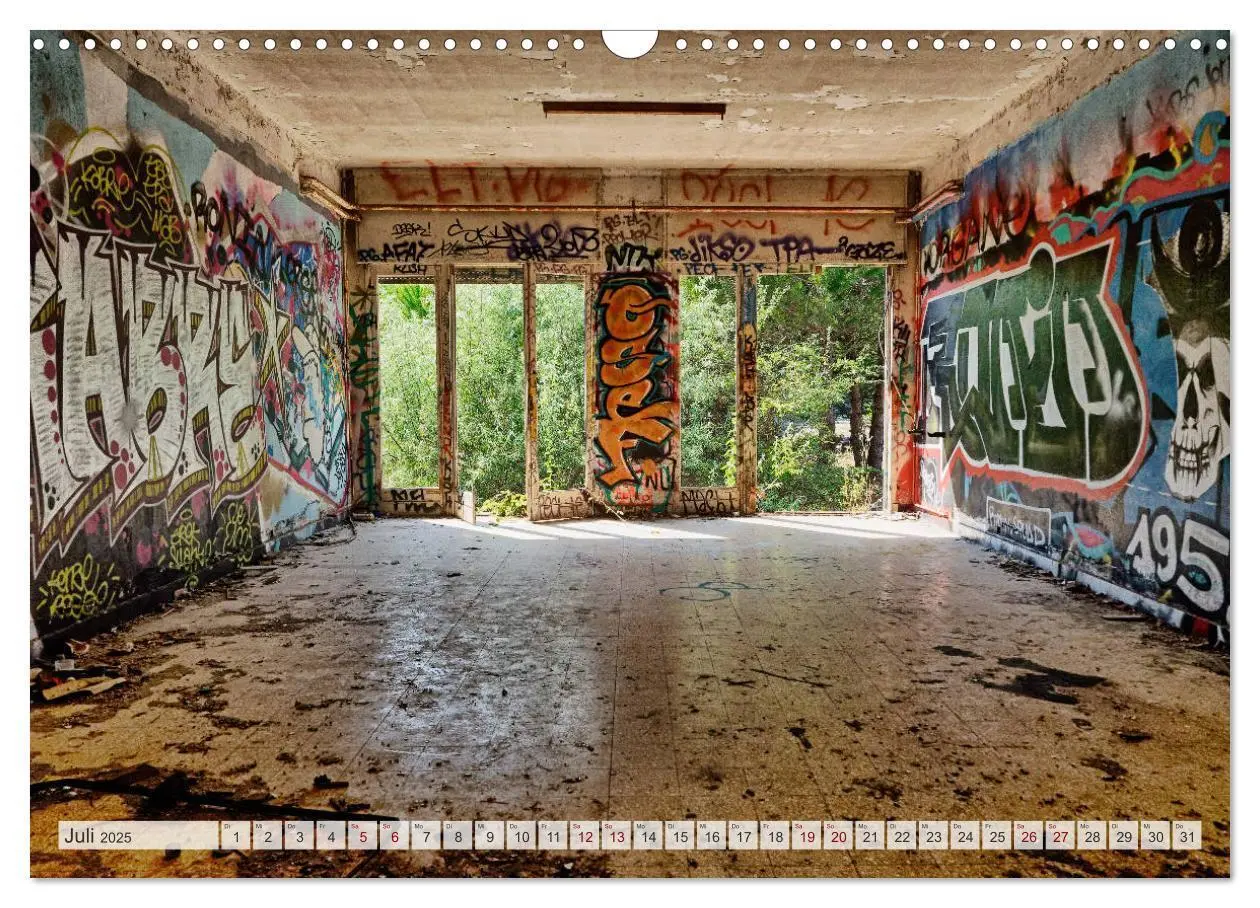 Bild: 9783435196630 | Lost Places Kalender - Daylight (Wandkalender 2025 DIN A3 quer),...