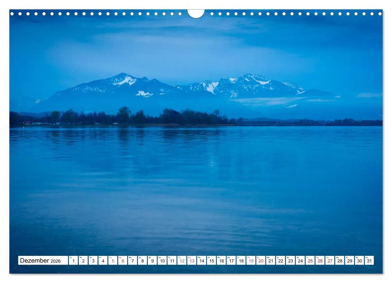 Bild: 9783457736630 | Der Chiemsee - Ansichten zum Träumen (Wandkalender 2026 DIN A3...