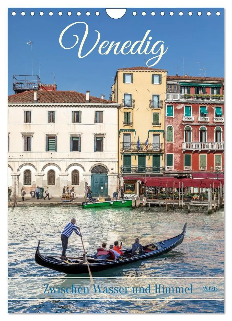 Cover: 9783516686630 | Venedig - Zwischen Wasser und Himmel (Wandkalender 2026 DIN A4...