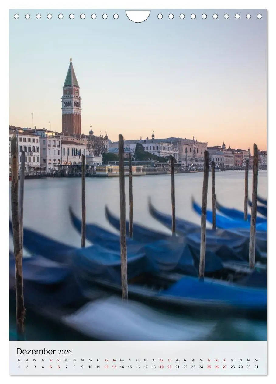Bild: 9783516686630 | Venedig - Zwischen Wasser und Himmel (Wandkalender 2026 DIN A4...