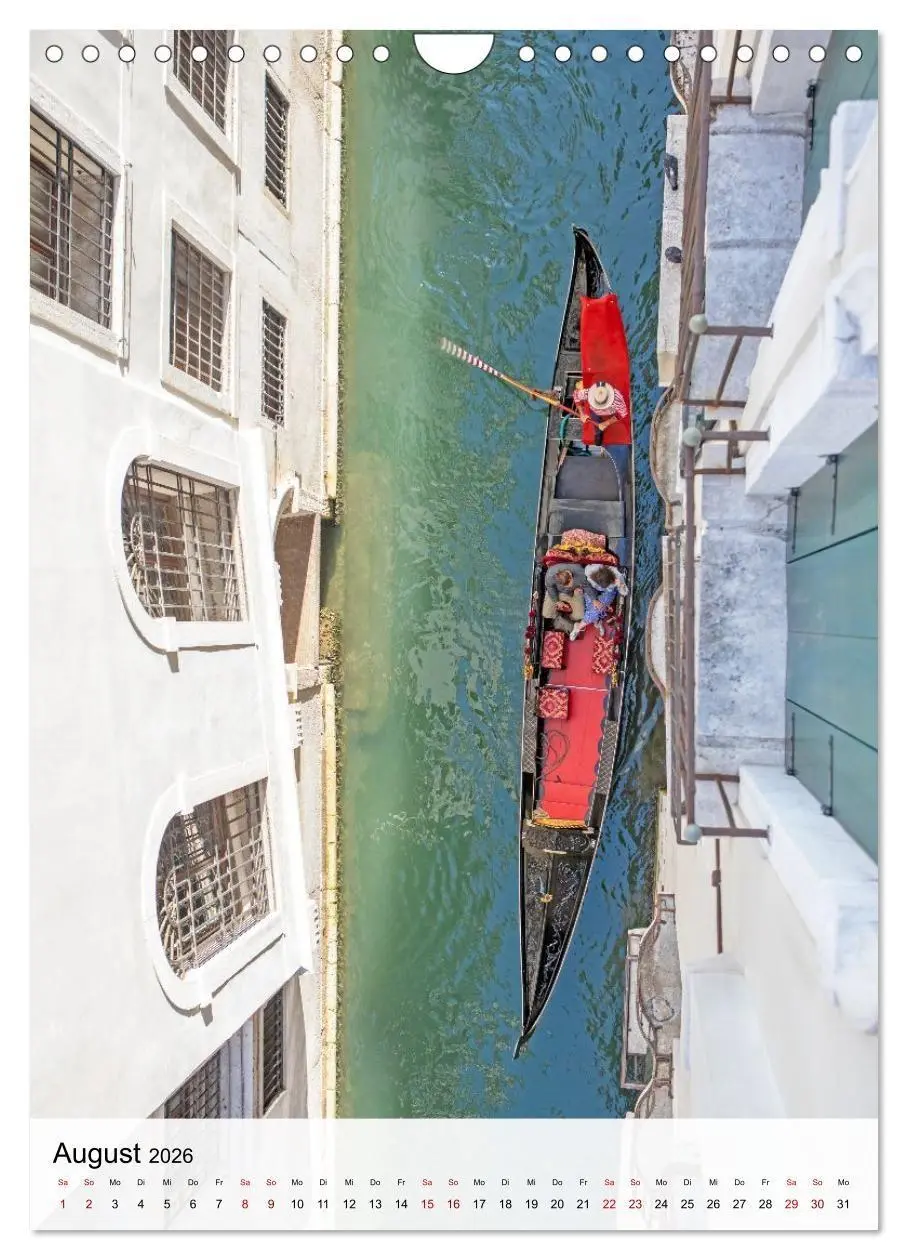 Bild: 9783516686630 | Venedig - Zwischen Wasser und Himmel (Wandkalender 2026 DIN A4...