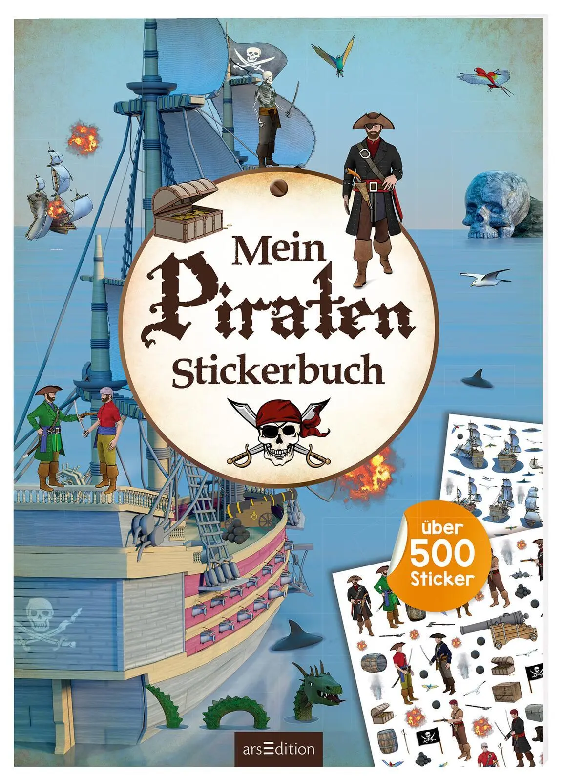 Cover: 9783845816630 | Mein Piraten-Stickerbuch | über 500 Sticker | Timo Schumacher | Buch