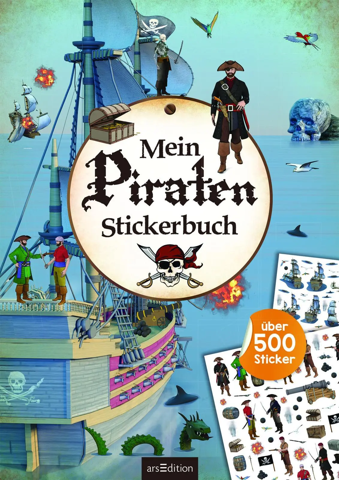 Bild: 9783845816630 | Mein Piraten-Stickerbuch | über 500 Sticker | Timo Schumacher | Buch