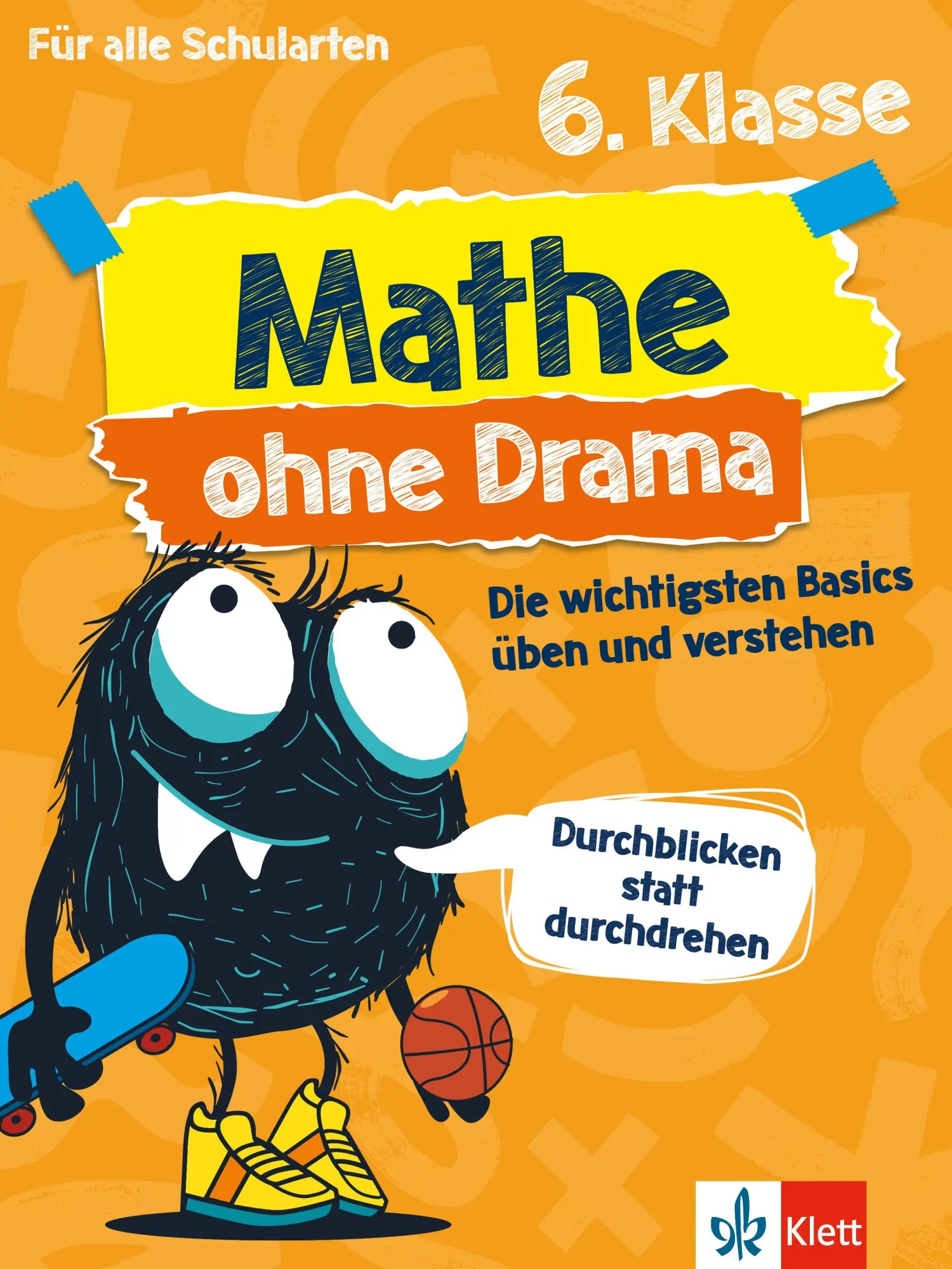 Cover: 9783129276730 | Mathe ohne Drama 6. Klasse | Die wichtigsten Basics üben und verstehen