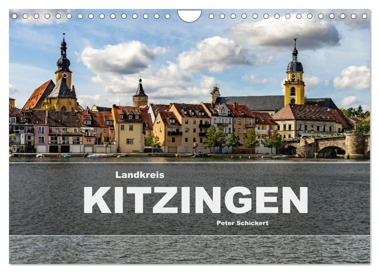 Cover: 9783457346730 | Landkreis Kitzingen (Wandkalender 2026 DIN A4 quer), CALVENDO...