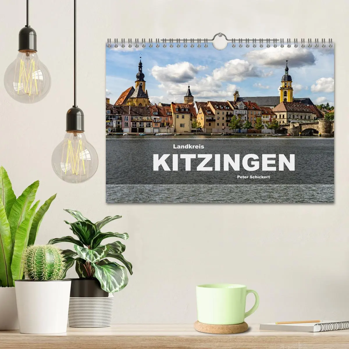 Bild: 9783457346730 | Landkreis Kitzingen (Wandkalender 2026 DIN A4 quer), CALVENDO...