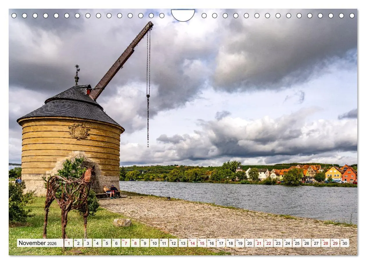 Bild: 9783457346730 | Landkreis Kitzingen (Wandkalender 2026 DIN A4 quer), CALVENDO...