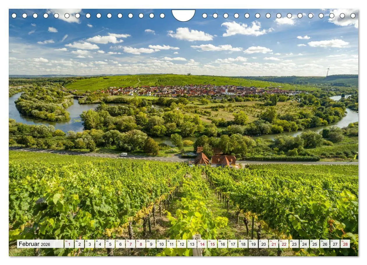 Bild: 9783457346730 | Landkreis Kitzingen (Wandkalender 2026 DIN A4 quer), CALVENDO...