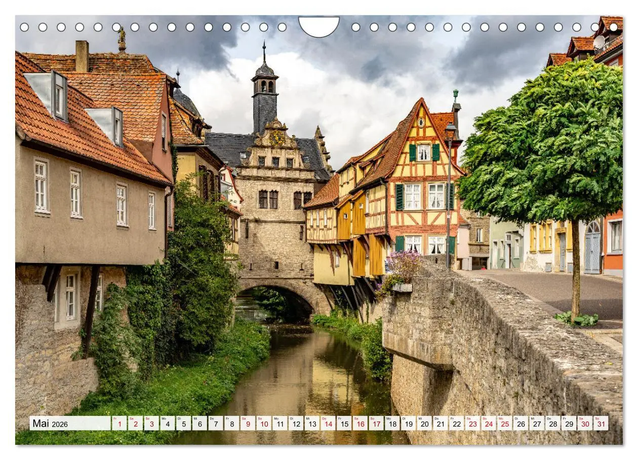 Bild: 9783457346730 | Landkreis Kitzingen (Wandkalender 2026 DIN A4 quer), CALVENDO...