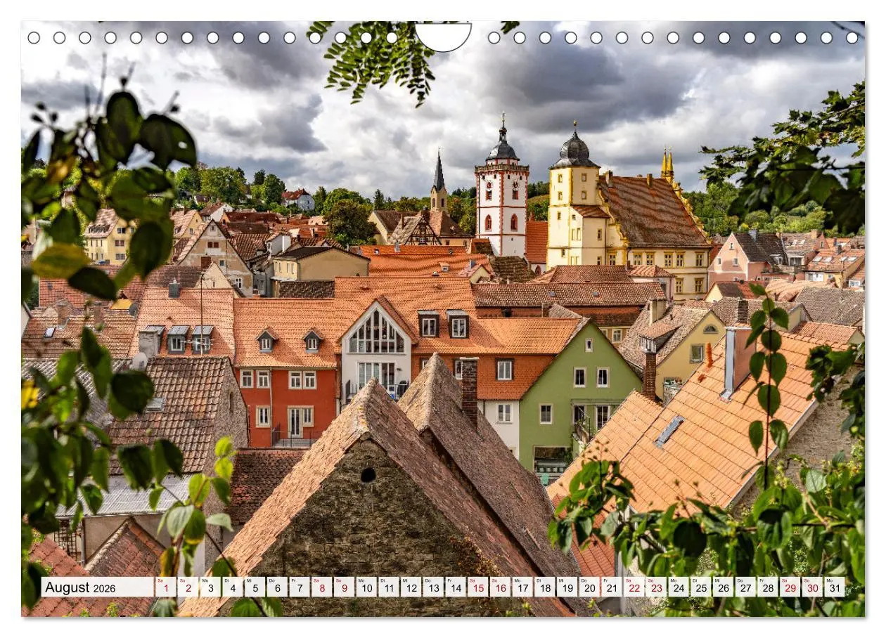 Bild: 9783457346730 | Landkreis Kitzingen (Wandkalender 2026 DIN A4 quer), CALVENDO...