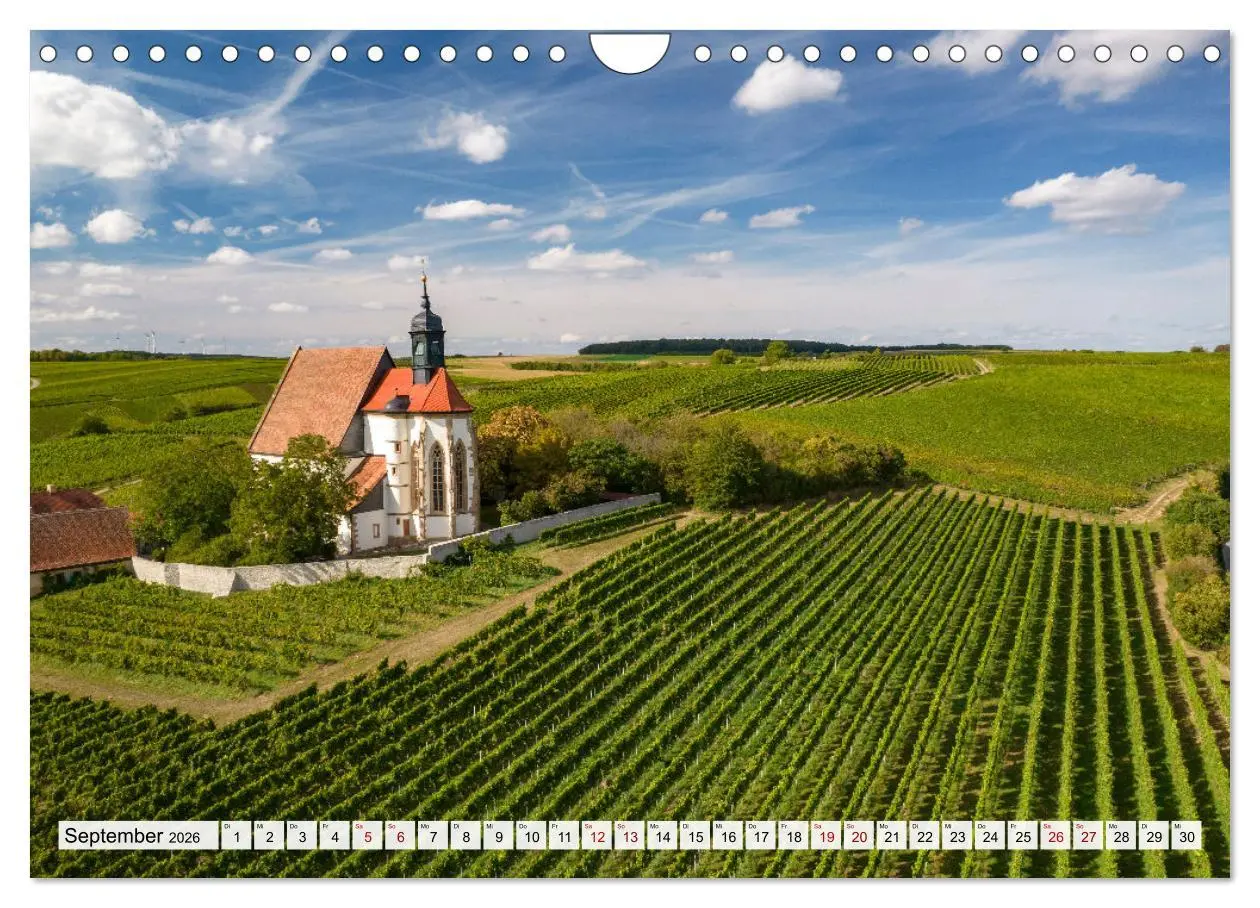 Bild: 9783457346730 | Landkreis Kitzingen (Wandkalender 2026 DIN A4 quer), CALVENDO...