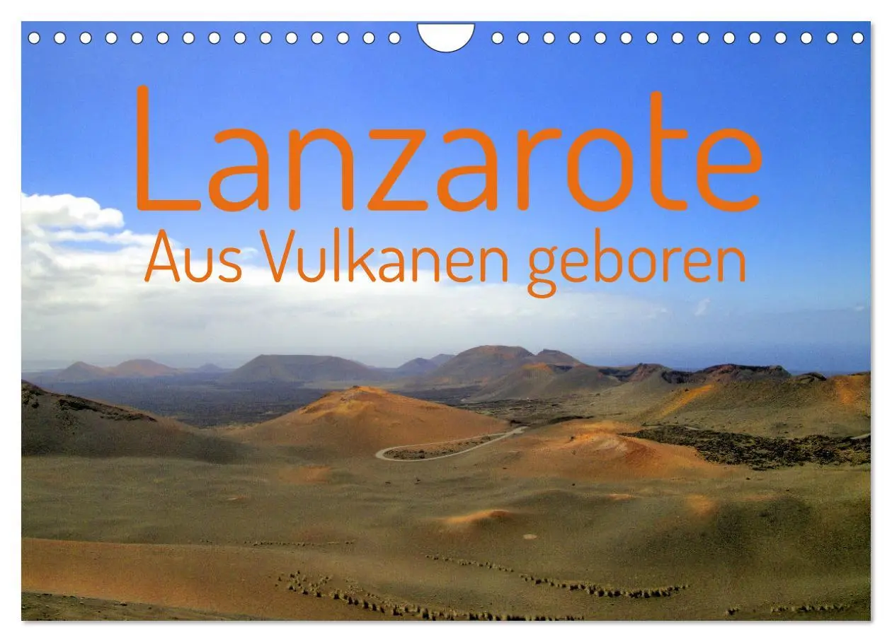 Cover: 9783457586730 | Lanzarote Aus Vulkanen geboren (Wandkalender 2026 DIN A4 quer),...