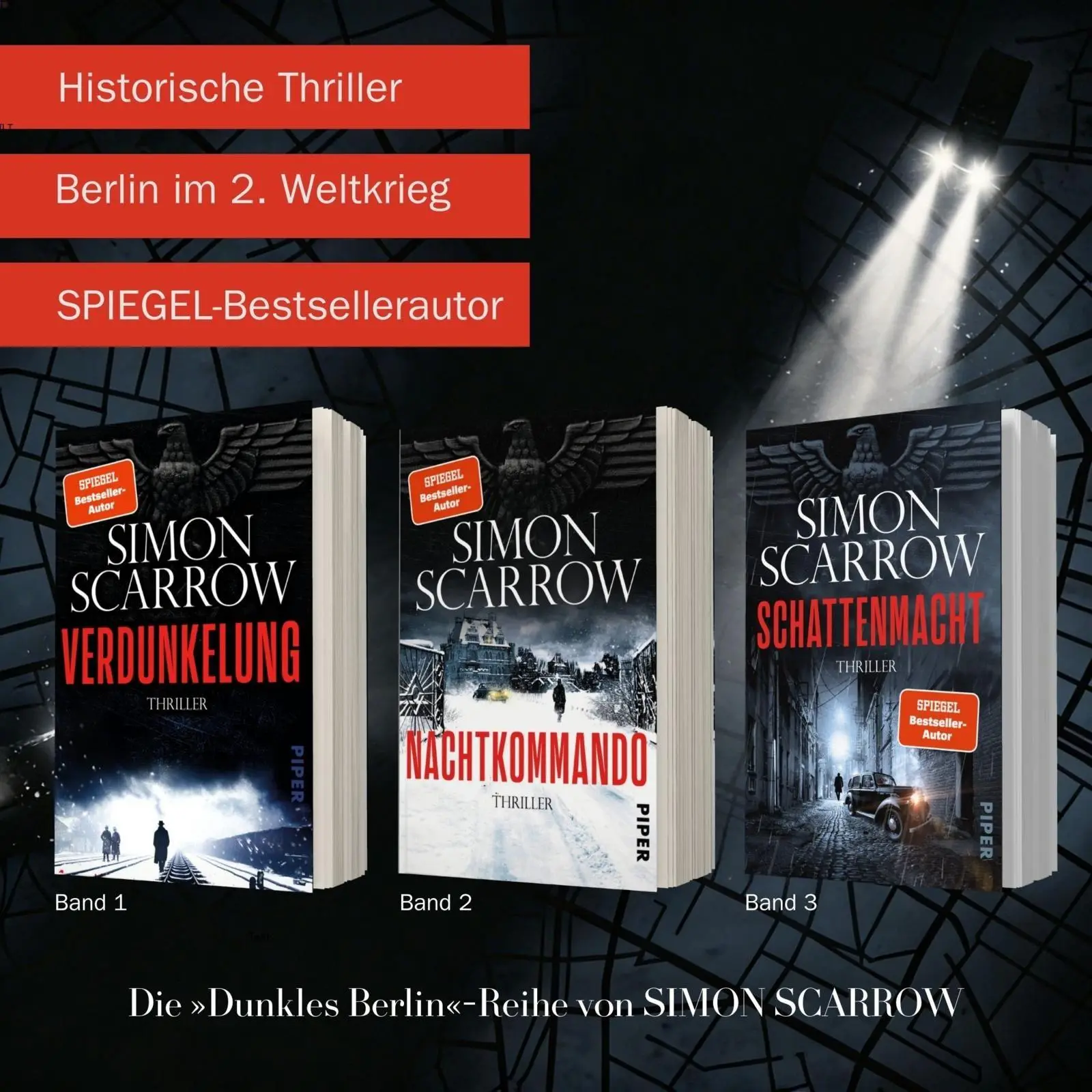Bild: 9783492066730 | Schattenmacht | Simon Scarrow | Taschenbuch | Dunkles Berlin | 432 S.
