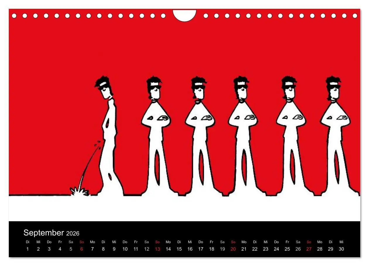 Bild: 9783516056730 | Humorvolle PopArt - Kunstkalender von Claudia Elsner (Wandkalender...