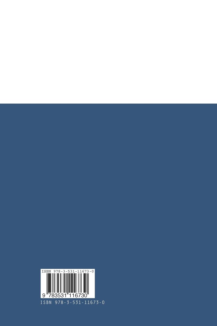 Rückseite: 9783531116730 | Gruppensoziologie | Perspektiven und Materialien | Friedhelm Neidhardt