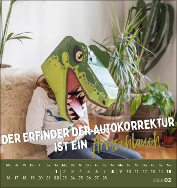 Bild: 9783731886730 | Lieber verrückt das Leben genießen 2026 | Verlag Korsch | Kalender