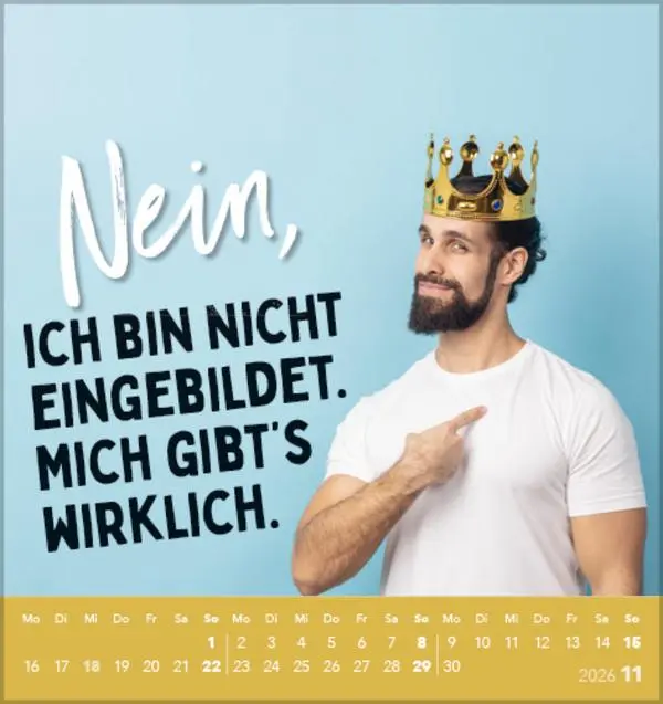 Bild: 9783731886730 | Lieber verrückt das Leben genießen 2026 | Verlag Korsch | Kalender